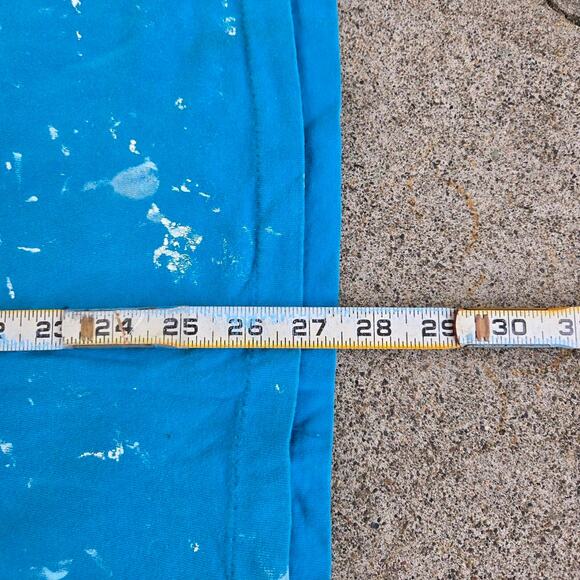 Vtg 90s INTEL Small Spellout Logo Paint Distressed Computer Tech T Shirt XL - Picture 5 of 5